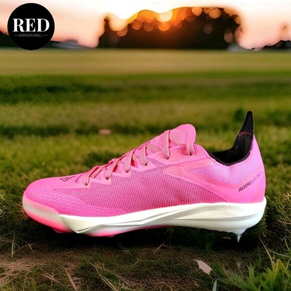 Adidas Adizero Electric+ TPU Baseball Cleats Lucid Pink IF8485 - Men\'s Size 8.5 main image 10
